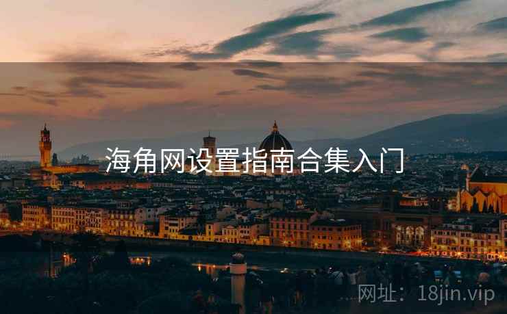 海角网设置指南合集入门