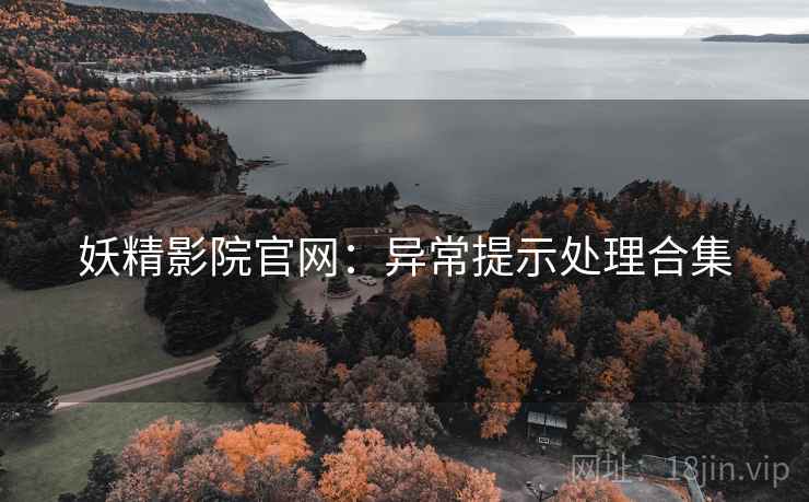 妖精影院官网：异常提示处理合集