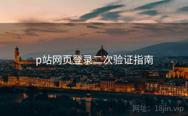 p站网页登录二次验证指南