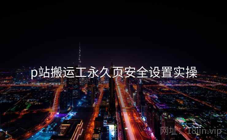p站搬运工永久页安全设置实操