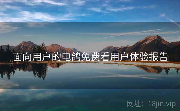 面向用户的电鸽免费看用户体验报告