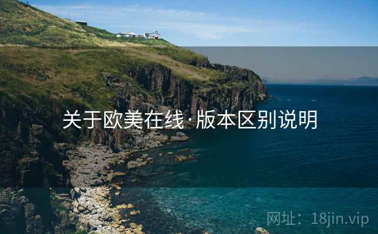 关于欧美在线·版本区别说明
