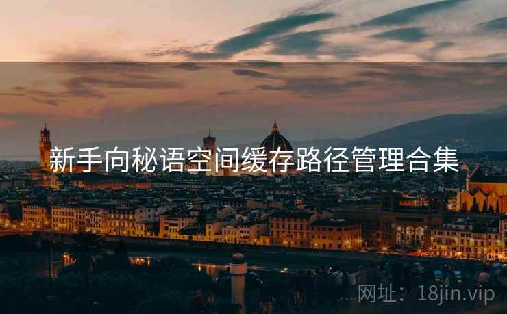 新手向秘语空间缓存路径管理合集
