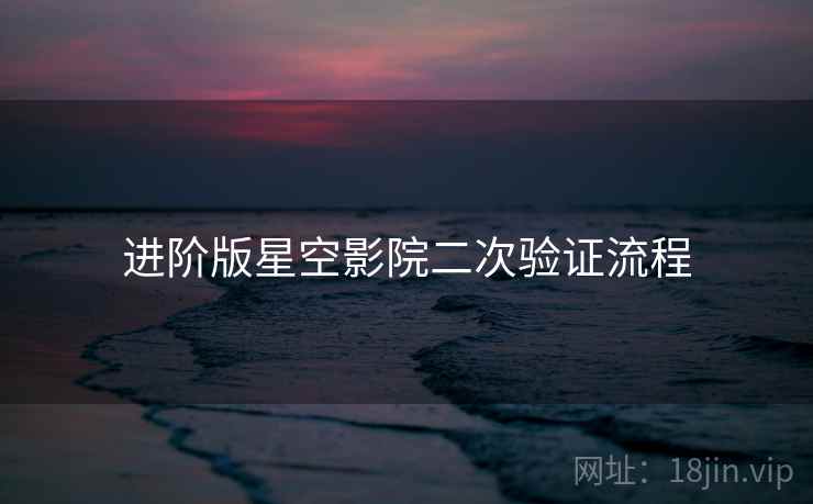 进阶版星空影院二次验证流程